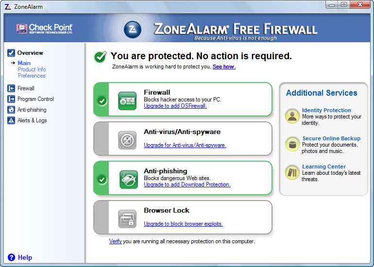Webroot Desktop Firewall 